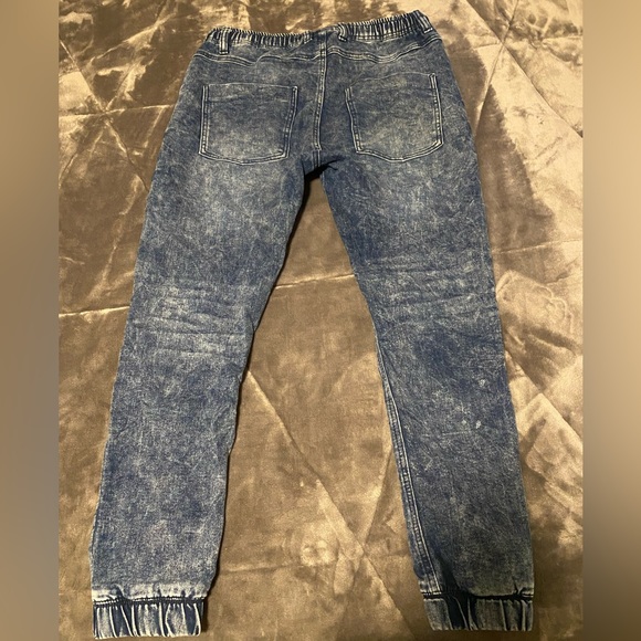 Size medium blue/denim-looking bluenotes jogger pants - Picture 3 of 4